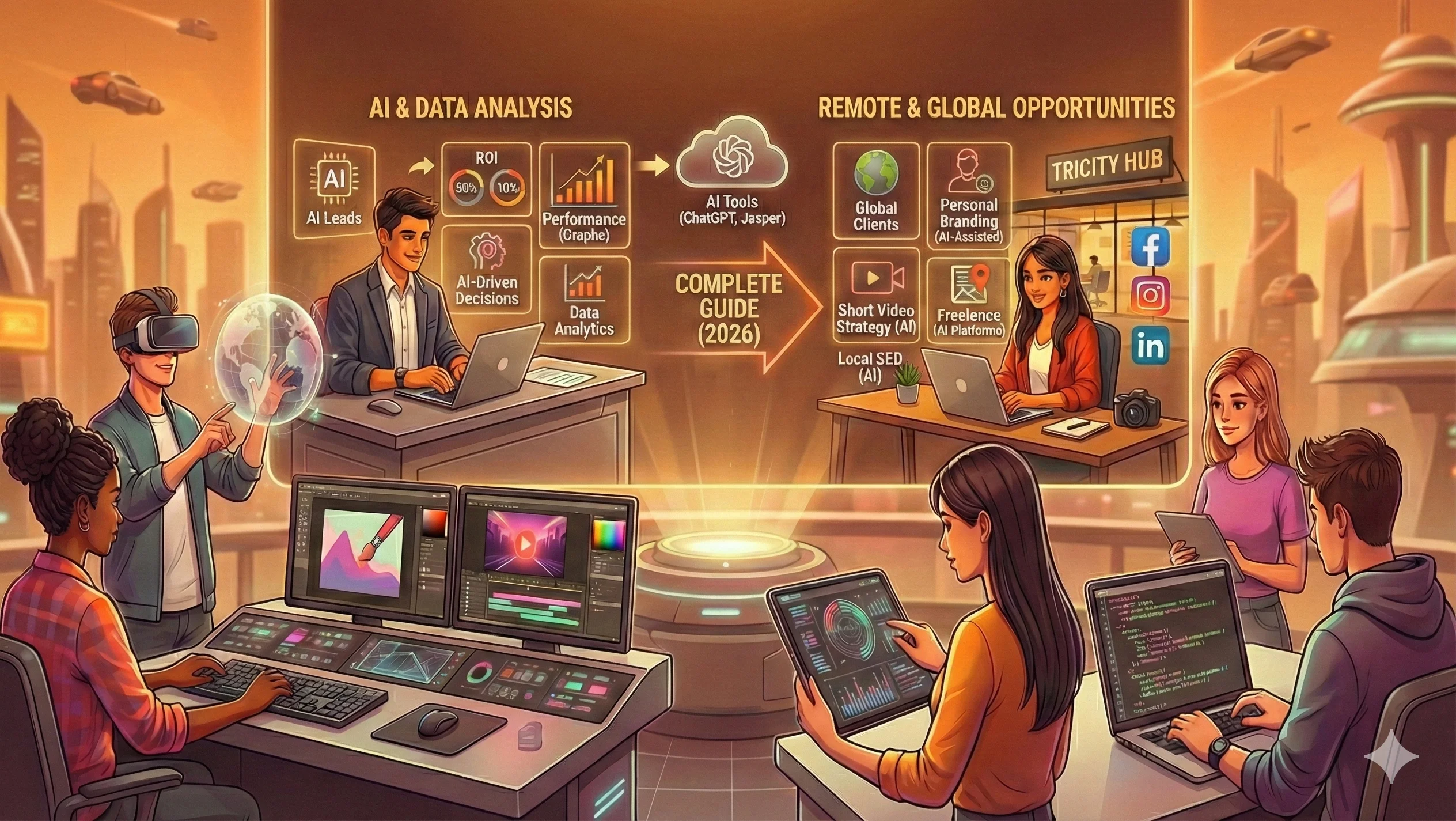 AI-Powered Digital Marketing Explained: Complete Beginner Guide (2026)