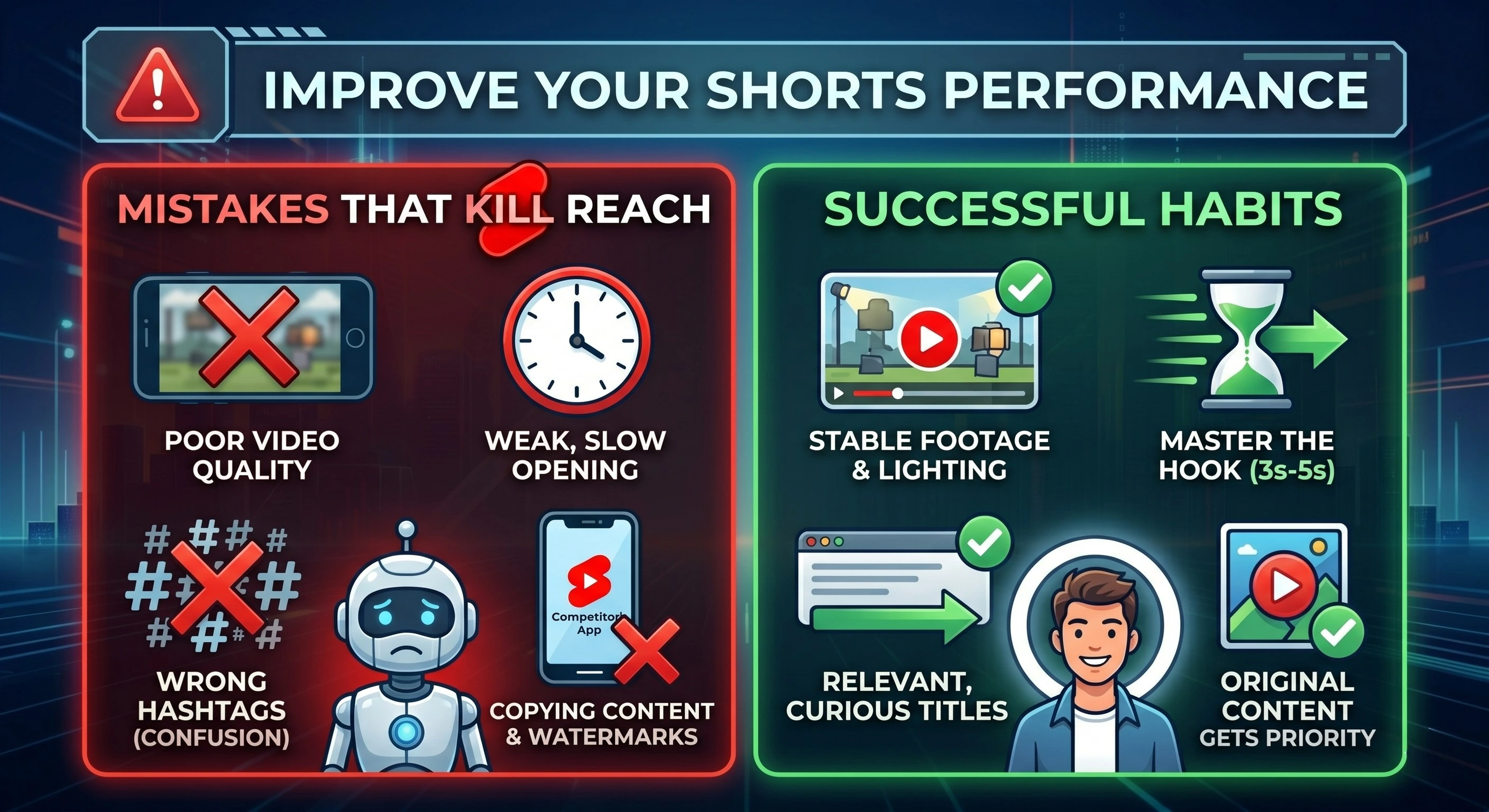 Common Mistakes That Kill Your Shorts Reach