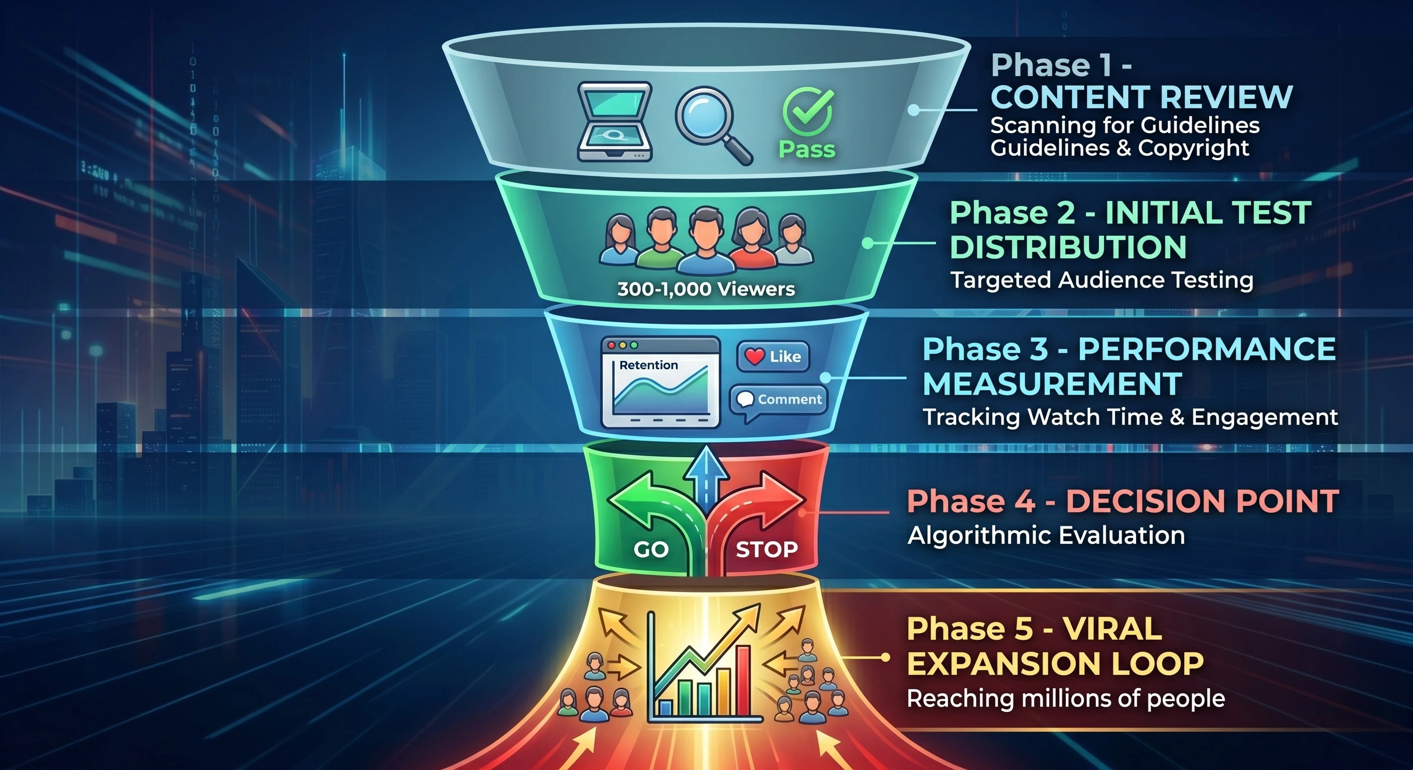 How the YouTube Shorts Algorithm Works Step by Step