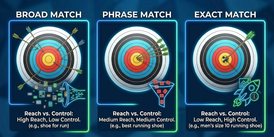 Keyword Match Types in Amazon PPC Advertising