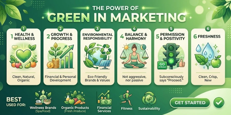 Power of Colour Green in Marketing