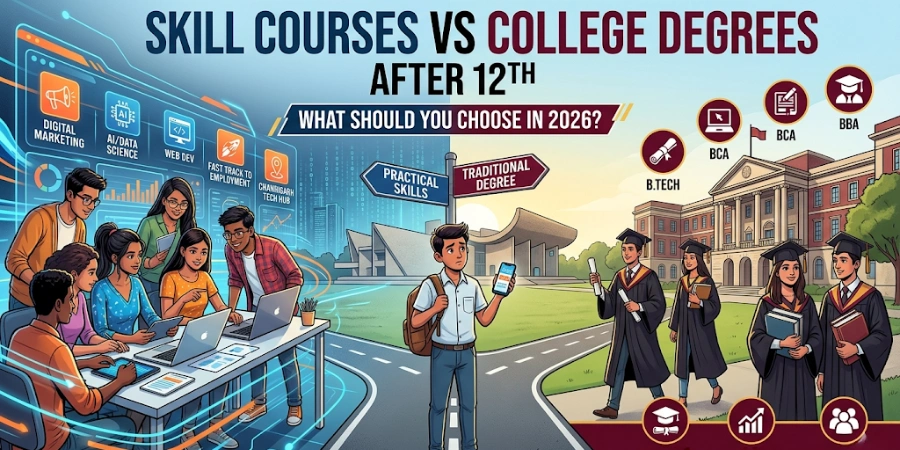 Skill Courses vs College Degrees After 12th: What Should You Choose in 2026?